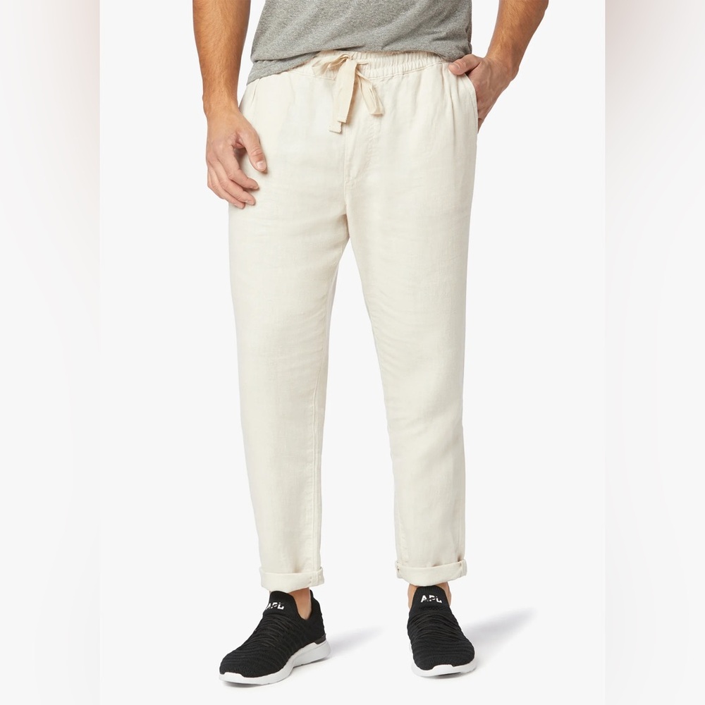 JOE’S LINEN DRAWSTRING TROUSERS